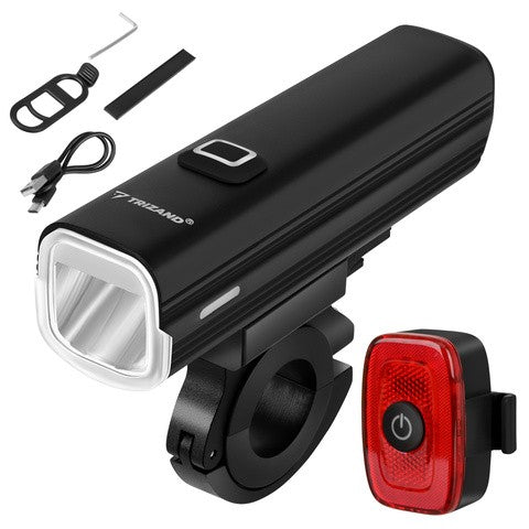 LED-Fahrradlicht 1000&nbsp;Lumen mit Rücklicht